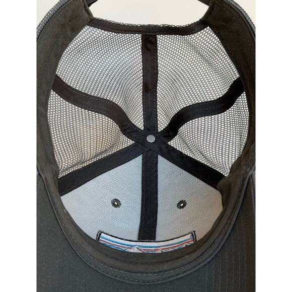 Patagonia Trucker Hat Adult Adjustable Snapback Gray Baseball Cap Outdoor Hiking - Picture 7 of 7